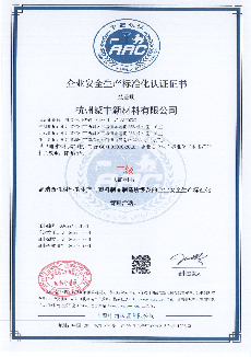 Work Safety Standardization